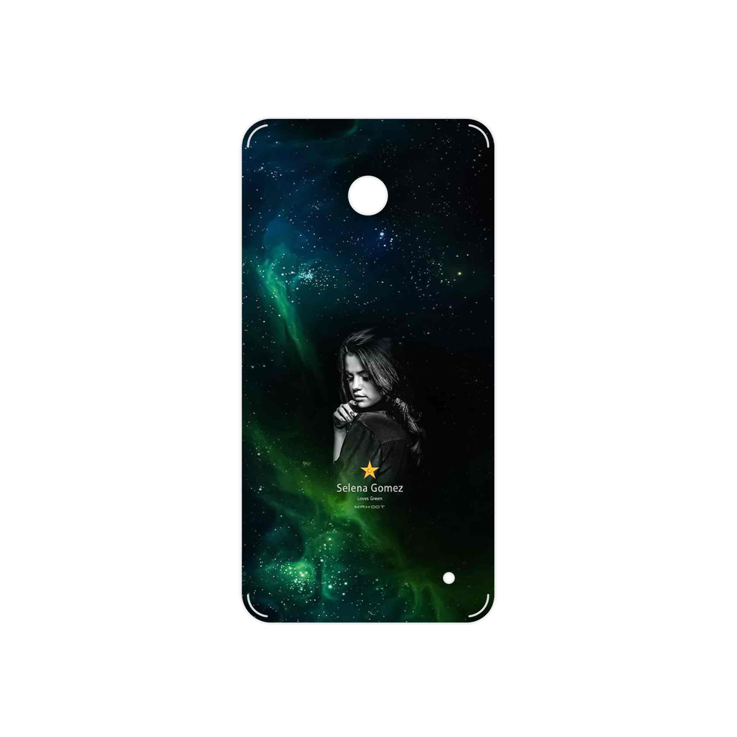 برچسب پوششی ماهوت مدل Selena Gomez مناسب برای گوشی موبایل نوکیا Lumia 630