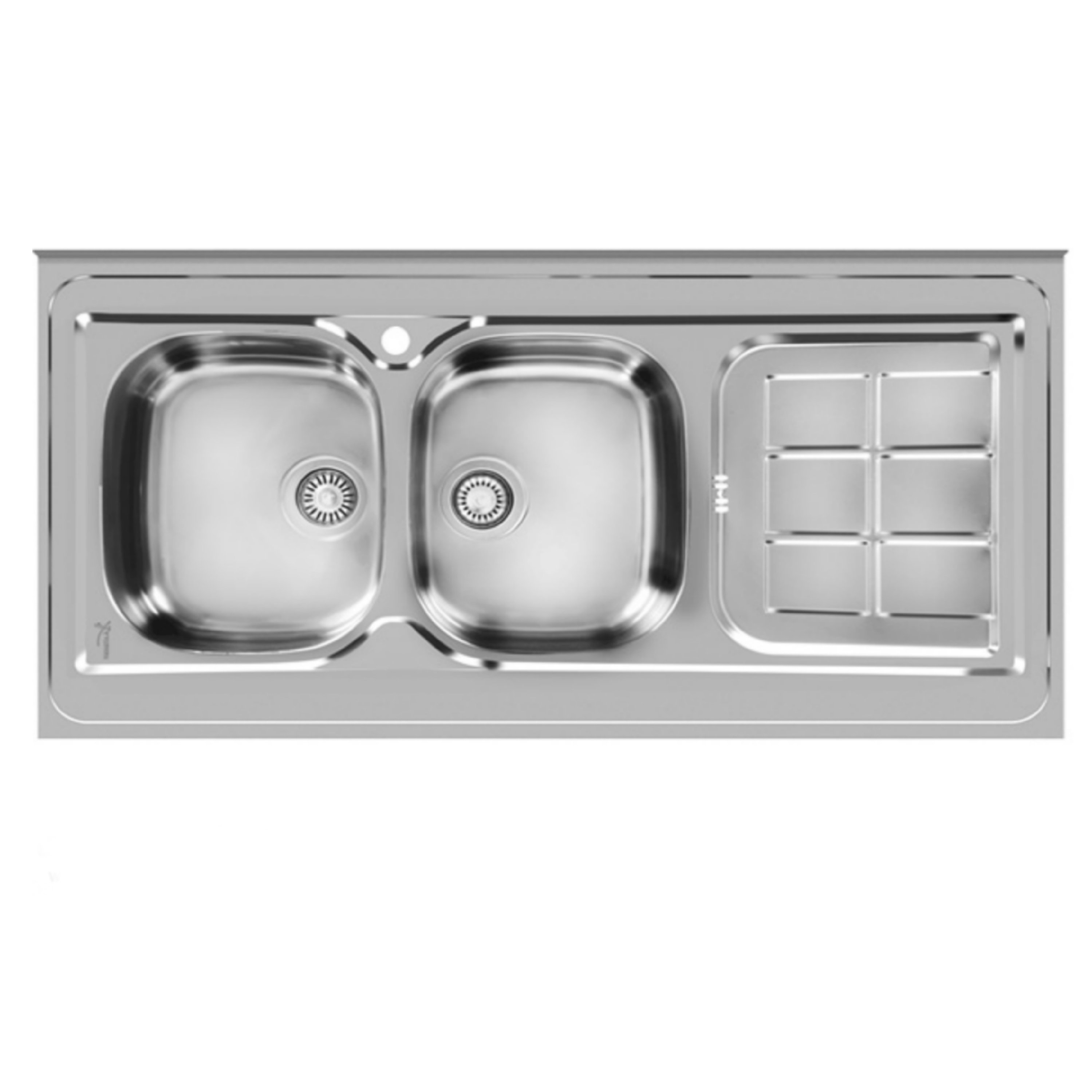 سینک ظرفشویی اخوان مدل 148 روکار سایز 60در120 (پس کرایه)