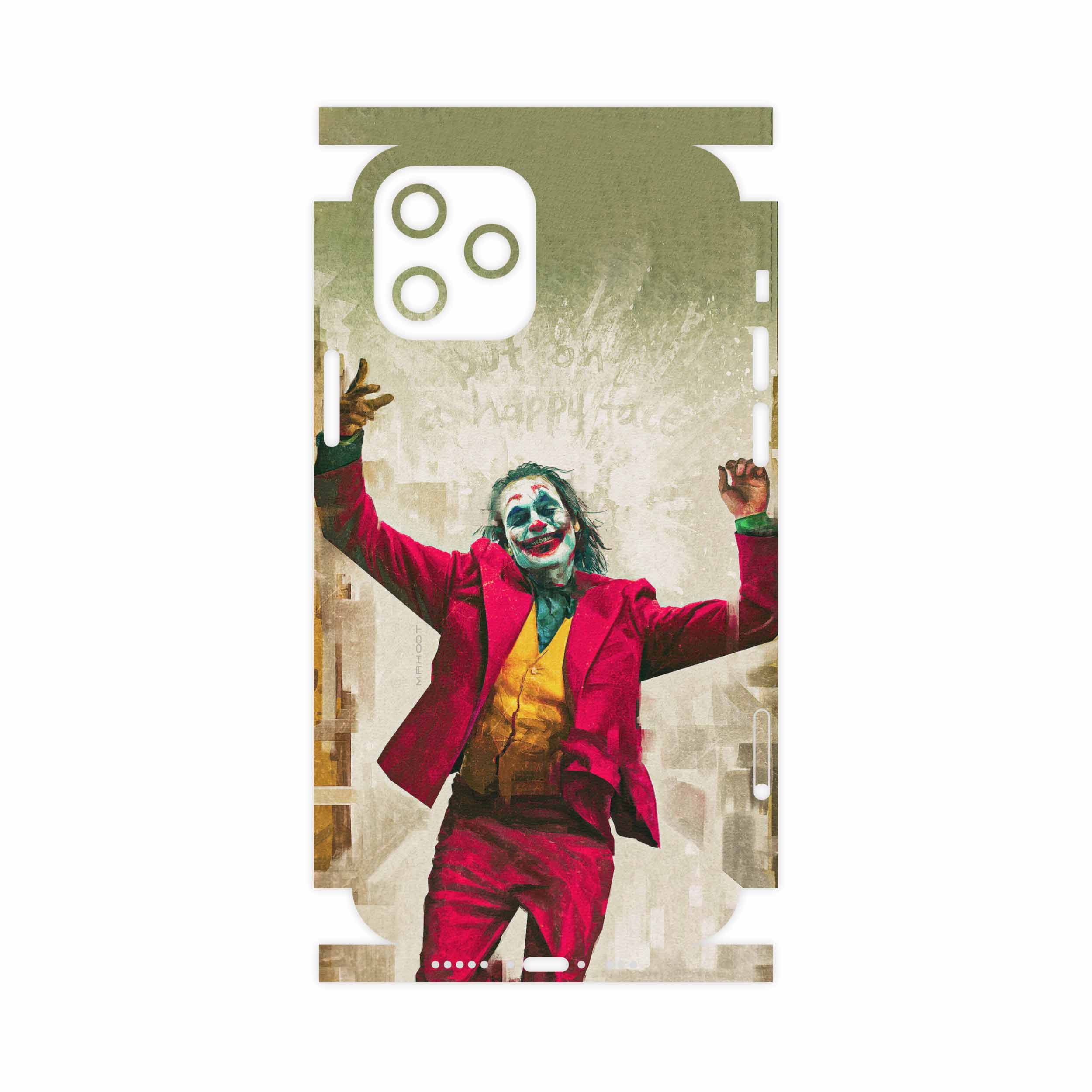 برچسب پوششی ماهوت مدل Joker-FullSkin مناسب برای گوشی موبایل اپل iPhone 12 Pro