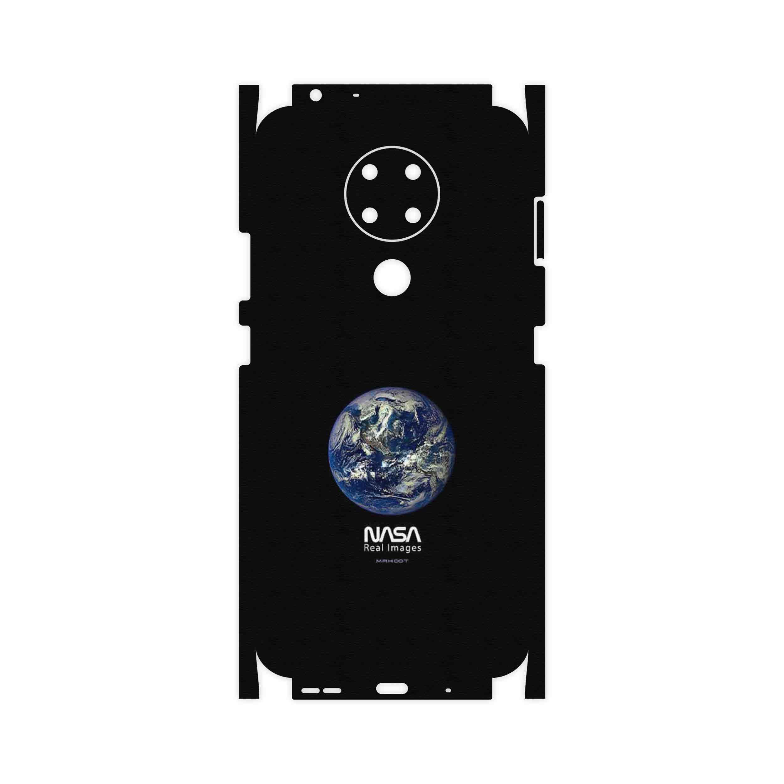 برچسب پوششی ماهوت مدل NASA Home Earth-FullSkin مناسب برای گوشی موبایل نوکیا 3.4