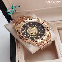 خرید ساعت مردانه شادو اتوماتیک(بدون نیاز به باطری) حک مارک روی قفل کیفیت عالی جنس استیل کد 1916110 - ردگل