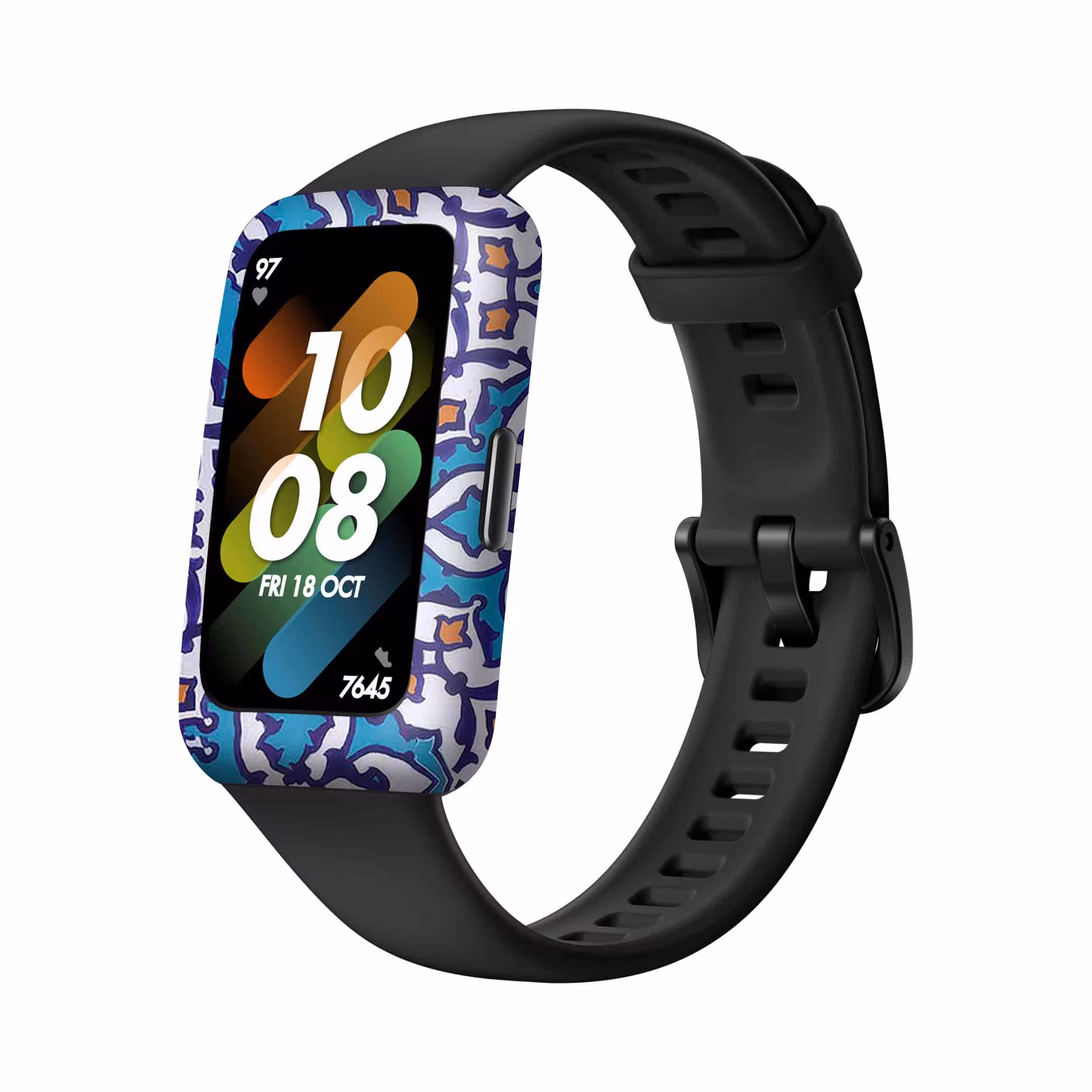 برچسب ماهوت طرح Homa_Tile مناسب برای ساعت هوشمند هوآوی Band 7