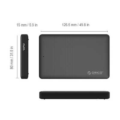 قاب SSD و هارد 2.5 اینچی اوریکو مدل 2577U3