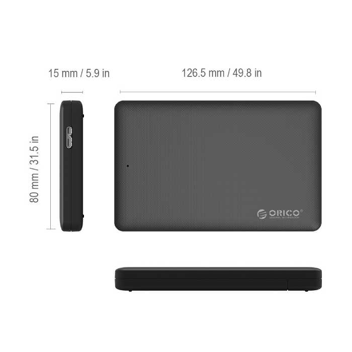 قاب SSD و هارد 2.5 اینچی اوریکو مدل 2577U3