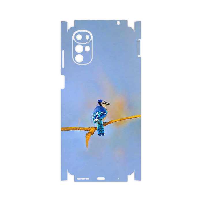 برچسب پوششی ماهوت مدل Cyanocitta cristata-FullSkin مناسب برای گوشی موبایل موتورولا Moto G22
