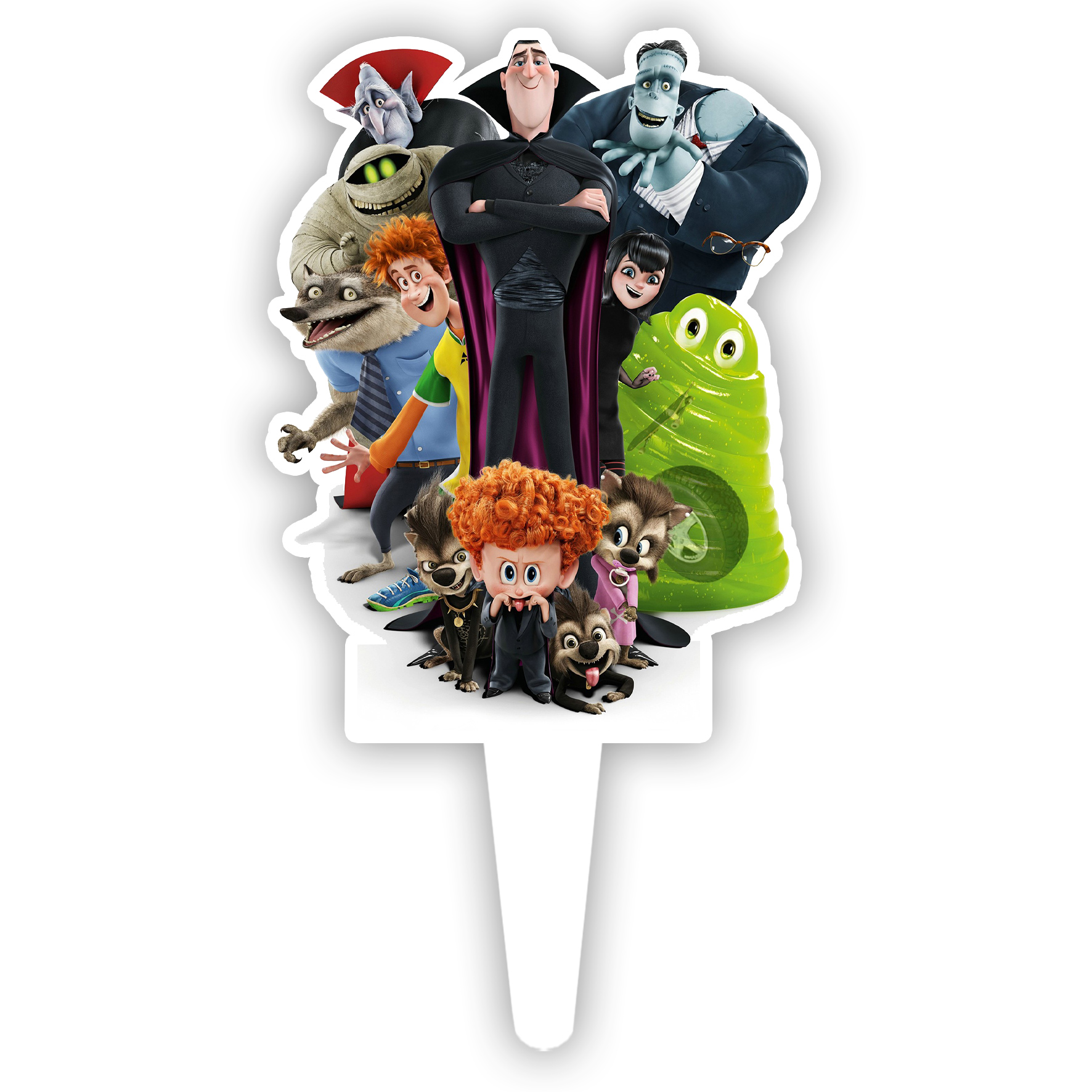 تاپر کیک طرح هتل ترانسیلوانیا کد R099