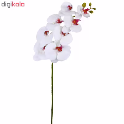 گل مصنوعی هومز طرح شاخه ارکیده کد 10125 بسته 2 عددی