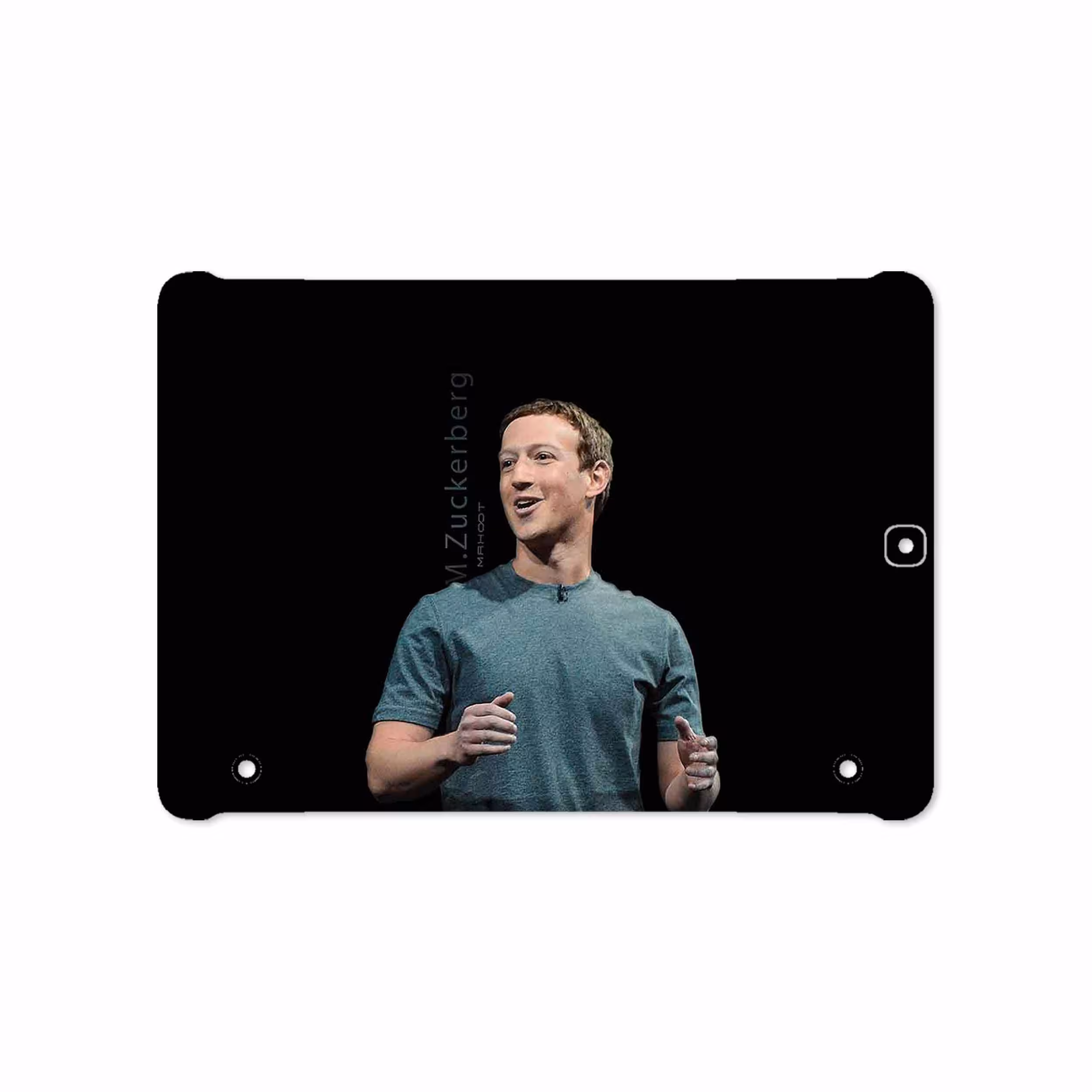 برچسب پوششی ماهوت مدل Mark Zuckerberg مناسب برای تبلت سامسونگ Galaxy Tab S2 9.7 2015 T815