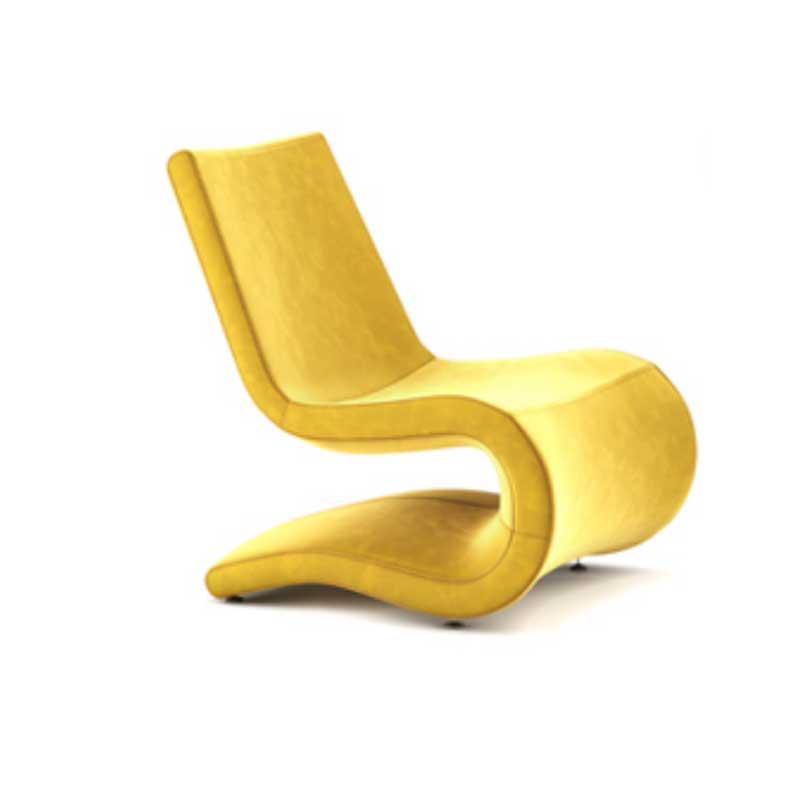 مبل راحتی تکنفره هلگر مدل Wave-RC-103-01