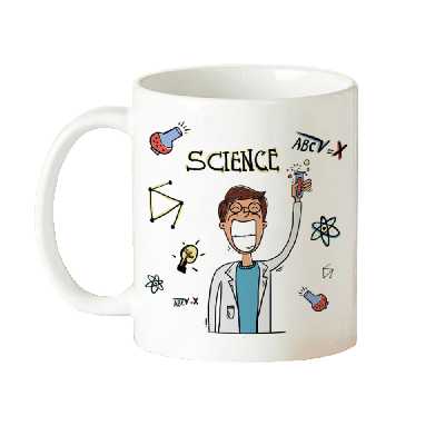 ماگ طرح دانشجو بیولوژی و آزمایشگاهی زیست شناسی