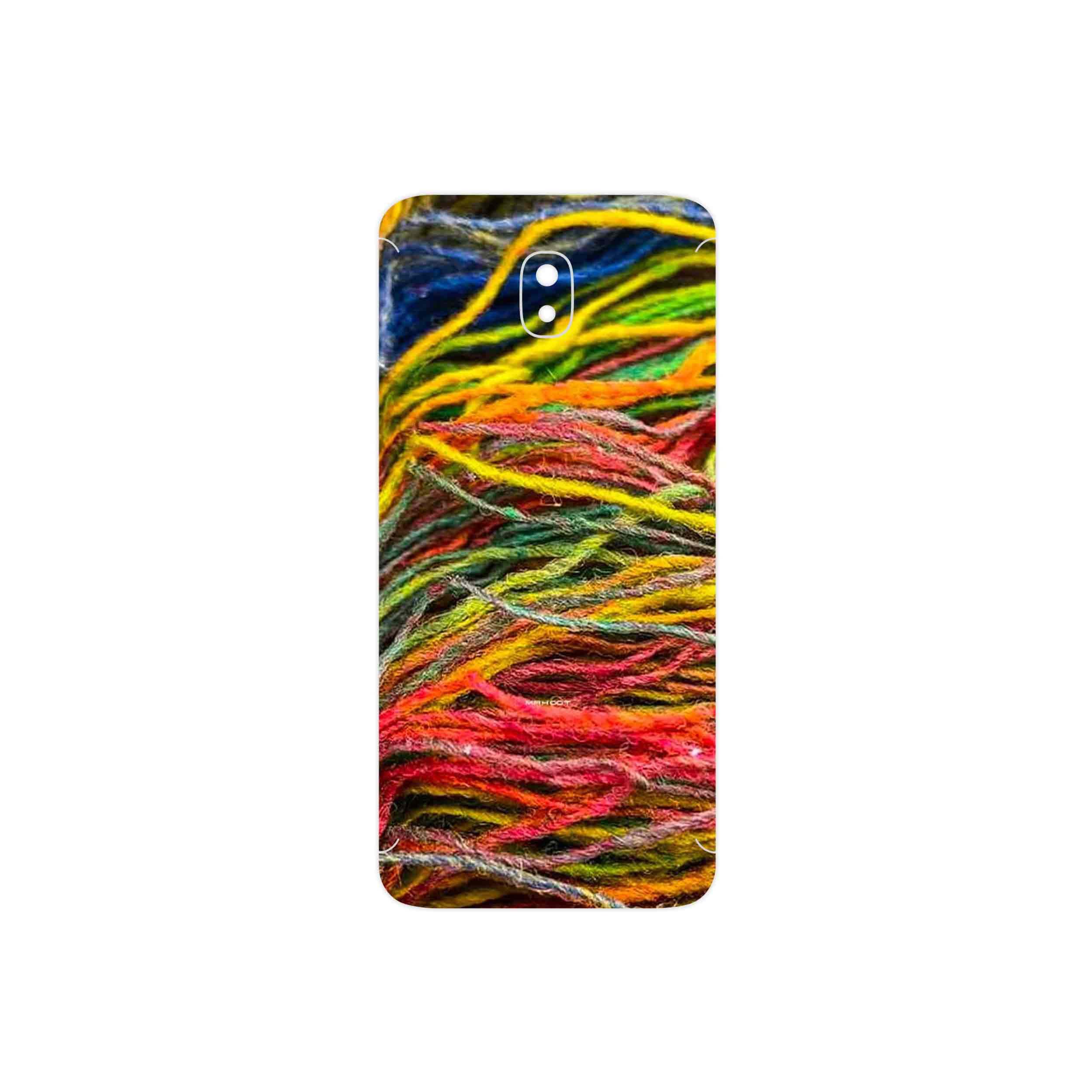 برچسب پوششی ماهوت مدل Fabric Texture 9 مناسب برای گوشی موبایل سامسونگ Galaxy J5 Pro