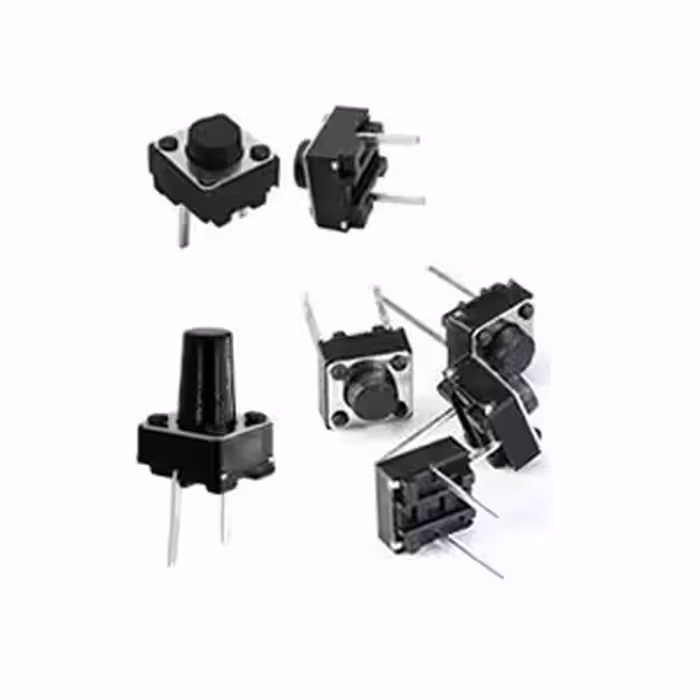 تک سوئیچ دو پین سایز 6*6*10HF