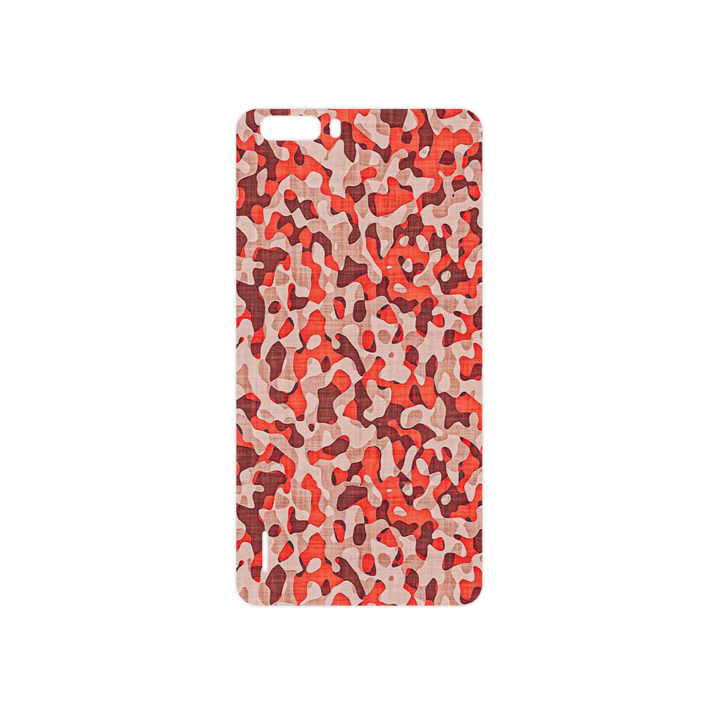 برچسب پوششی ماهوت مدل Red Infantry Army مناسب برای گوشی موبایل آنر 6 Plus