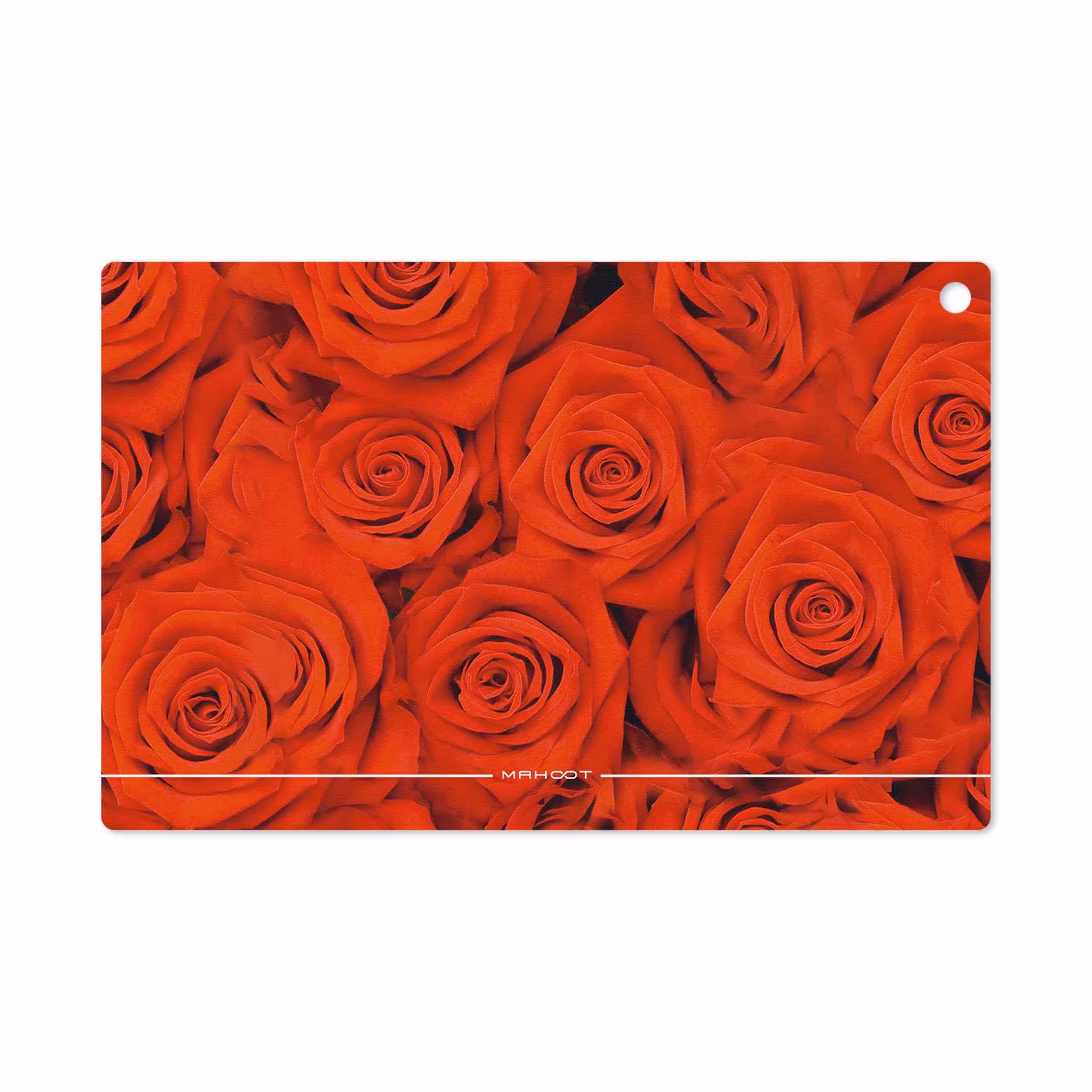برچسب پوششی ماهوت مدل Red-Flower مناسب برای تبلت سونی Xperia Z2 Tablet LTE 2014