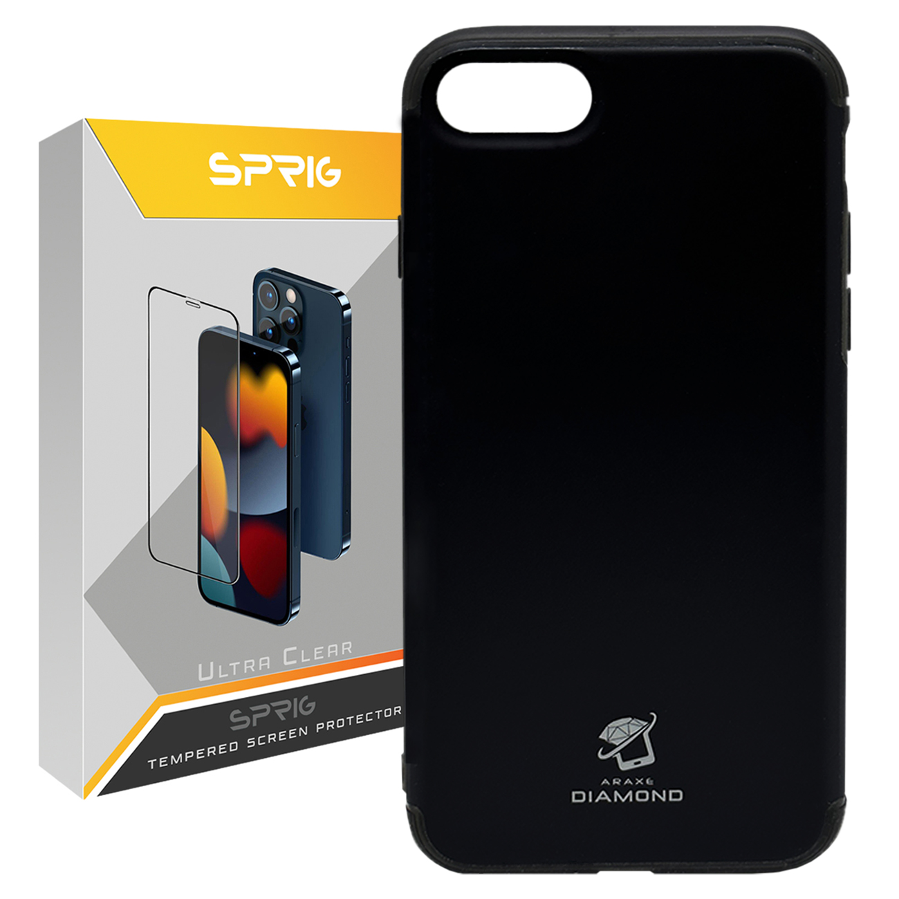 کاور اسپریگ مدل Diamond مناسب برای گوشی موبایل اپل Iphone 7 / 8 / Se 2020 / Se 2022