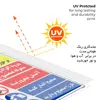 برچسب ایمنی مستر راد طرح خطر برخورد با لیفتراک مدل HSE-OSHA-031