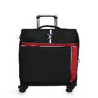 چمدان و ساک مشکی مردانه زنانه سیاه پایه چوگان Assn پارچه متوسط ​​یونیسکس plvlz22801bo US Polo Assn