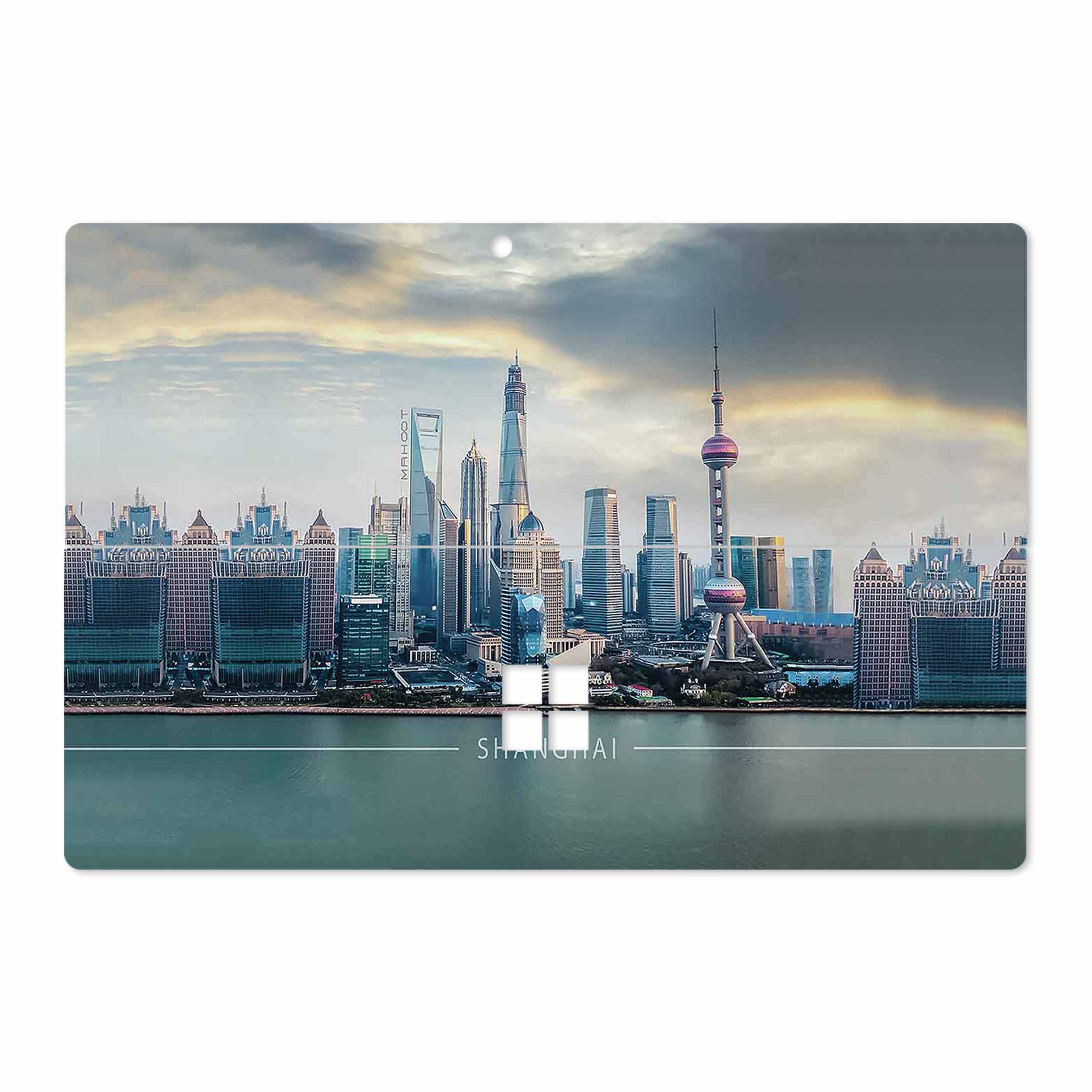 برچسب پوششی ماهوت مدل Shanghai City مناسب برای تبلت مایکروسافت Surface Pro 4 2015