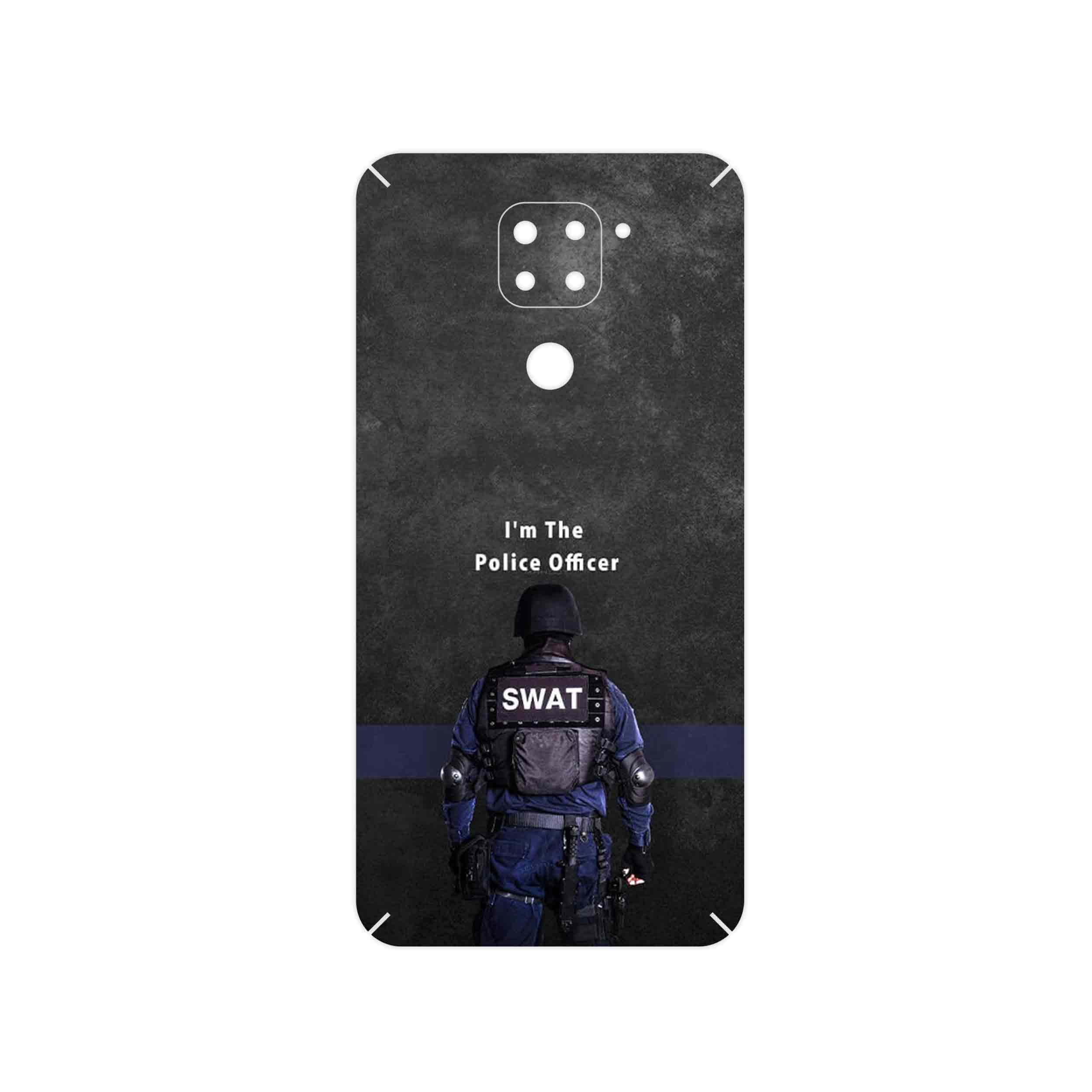 برچسب پوششی ماهوت مدل Police Officer مناسب برای گوشی موبایل شیائومی Redmi 10X