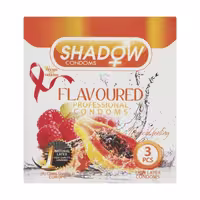 کاندوم شادو مدل flavoured بسته 3 عددی