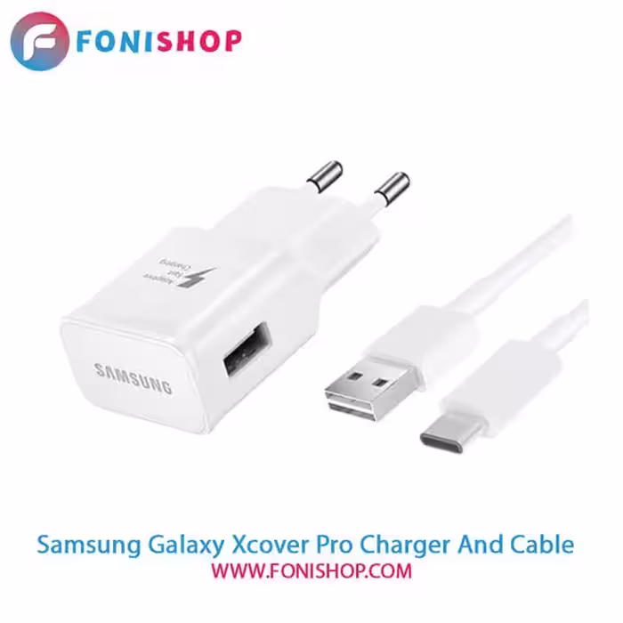 کابل و شارژر فست شارژ اصلی سامسونگ Samsung Xcover Pro