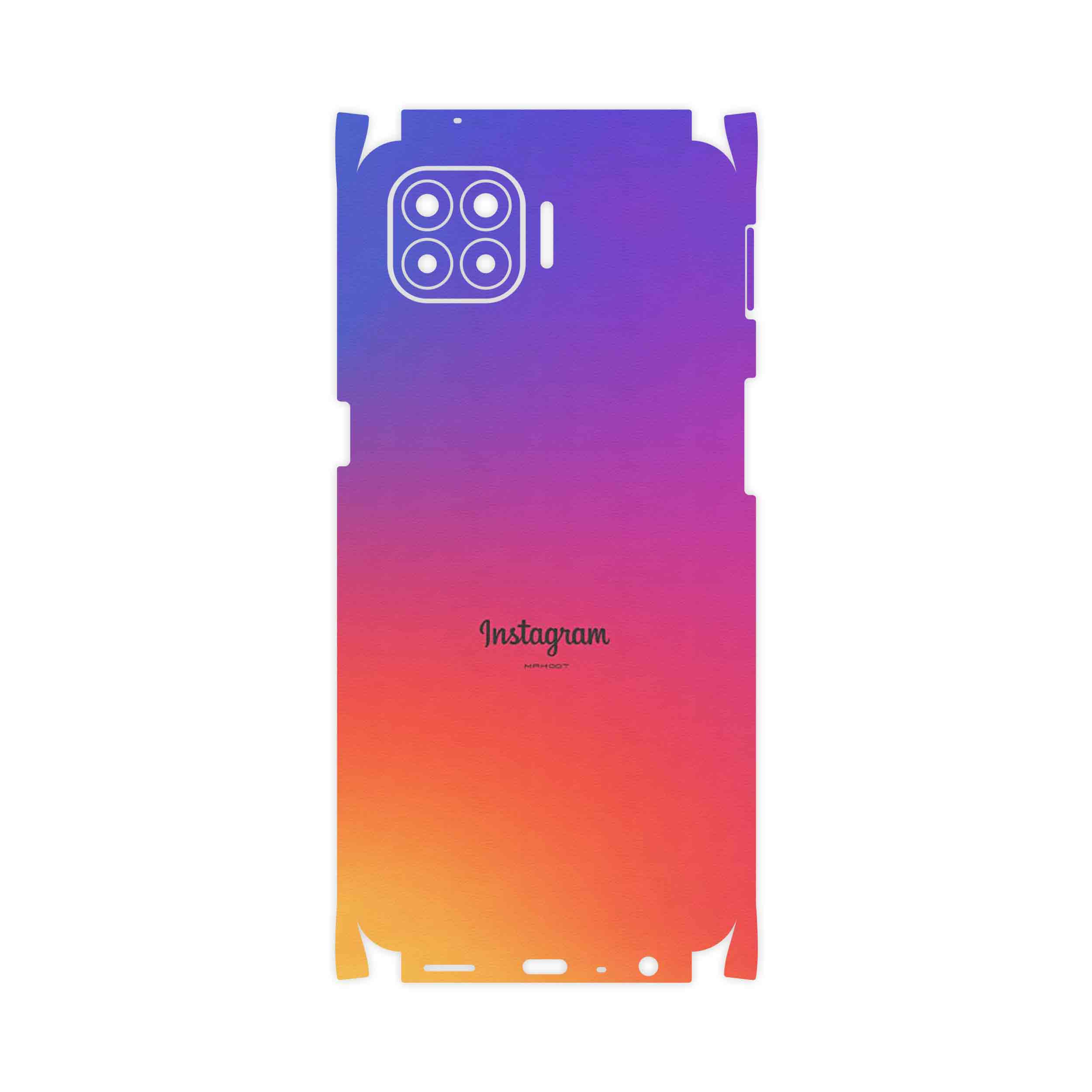 برچسب پوششی ماهوت مدل Instagram-FullSkin مناسب برای گوشی موبایل اپو A93