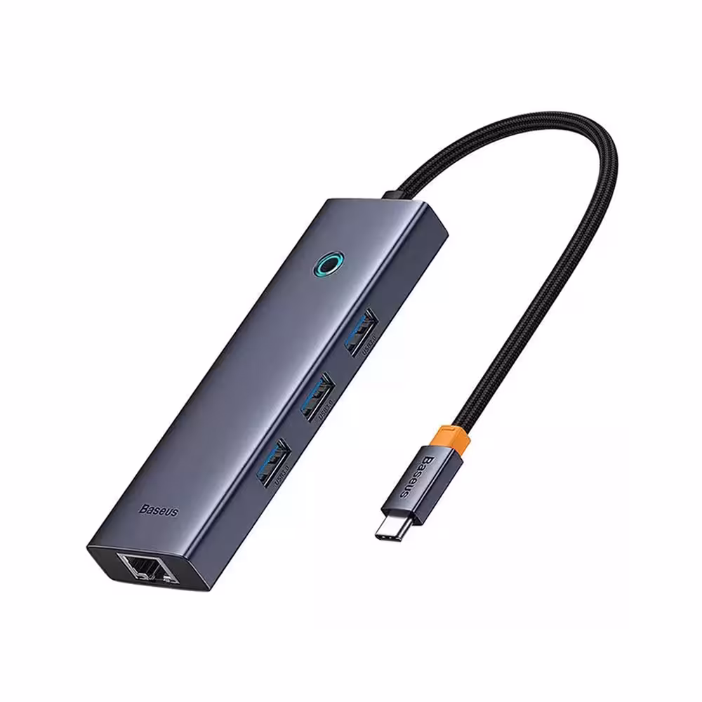 هاب 6 پورت Type-C باسئوس مدل Baseus Hub 6-Port B00052802811-00
