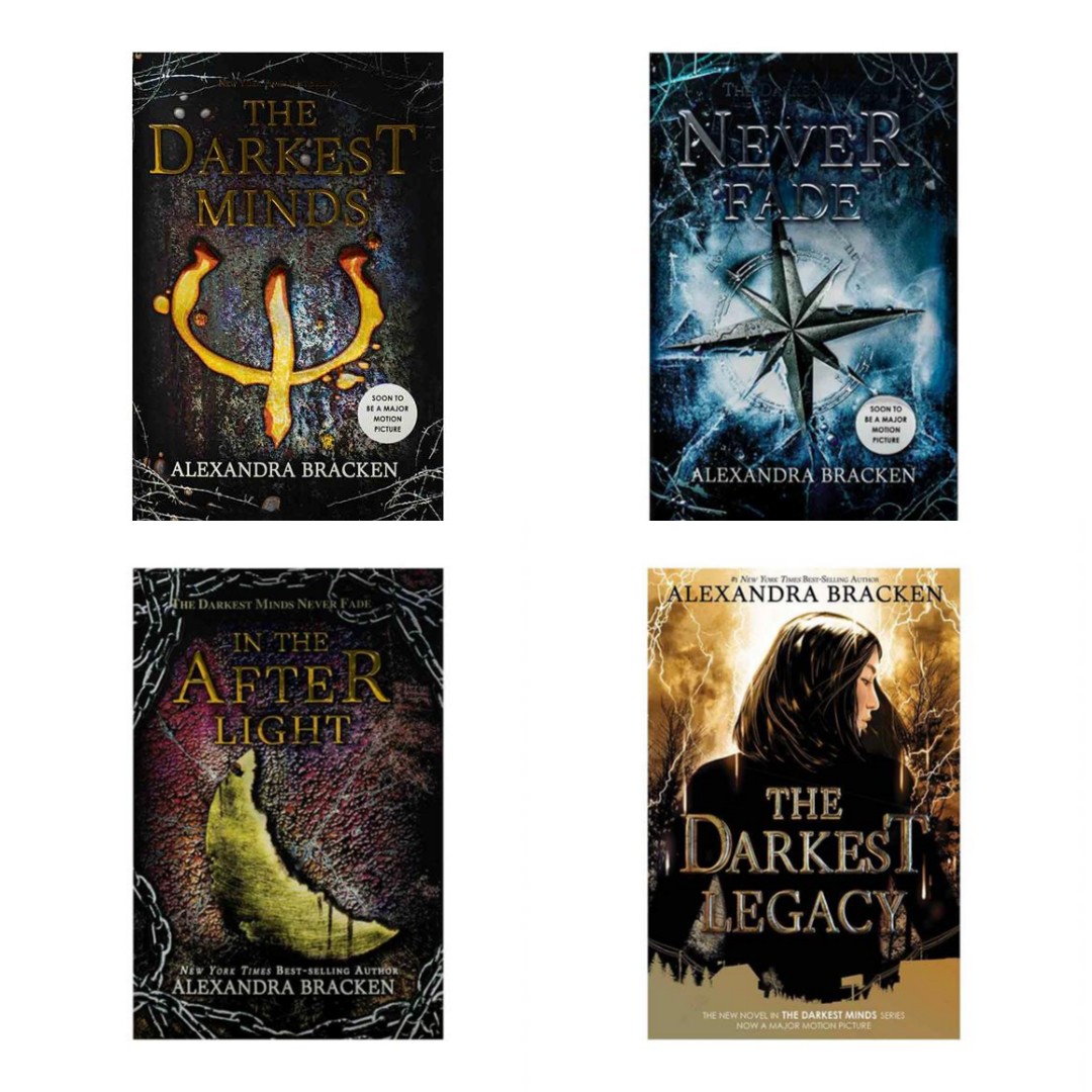 کتاب The Darkest Minds اثر Alexandra Bracken انتشارات Disney Hyperion مجموعه 4 جلدی