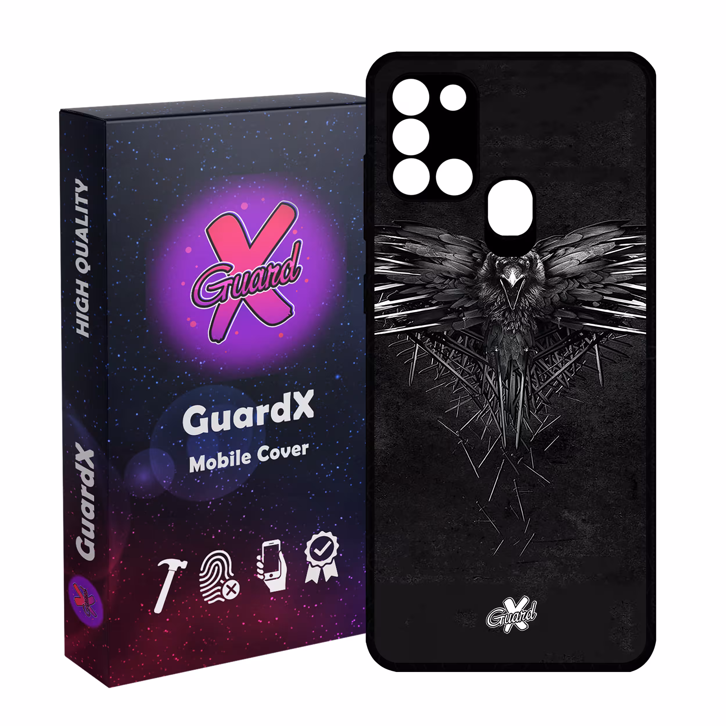 کاور گارد ایکس طرح گات مدل Glass10426 مناسب برای گوشی موبایل سامسونگ Galaxy A21s
