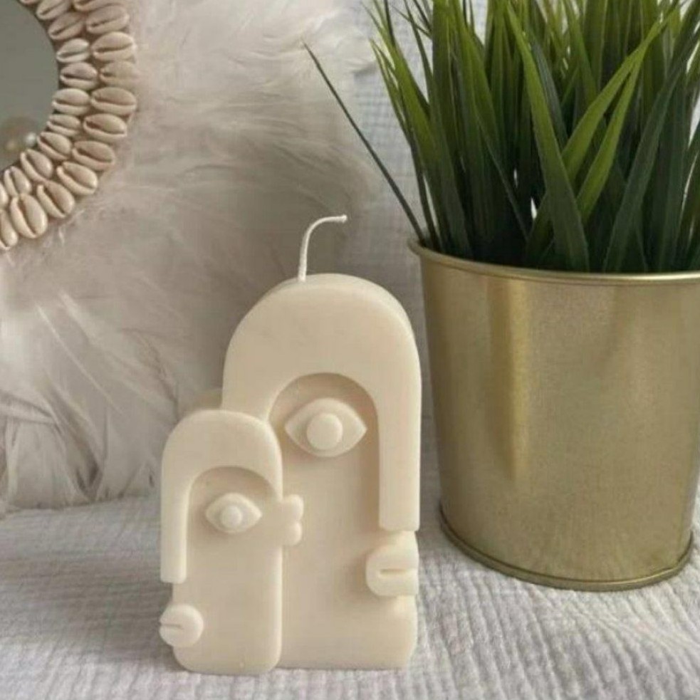 شمع کوبیسم چهره