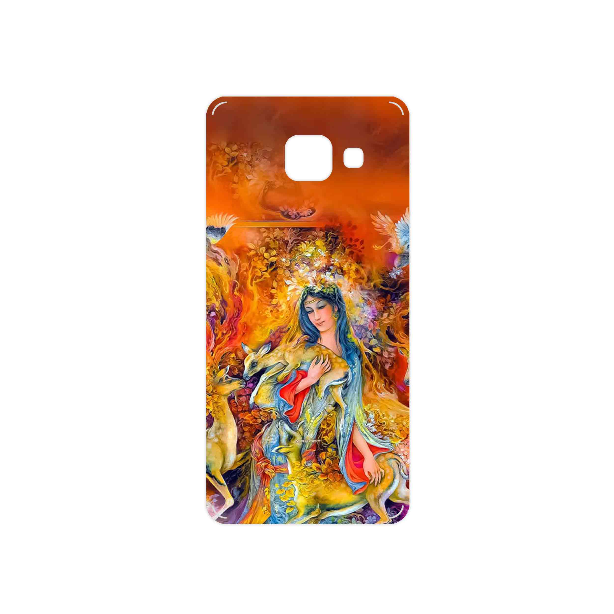 برچسب پوششی ماهوت مدل Persian miniature 2 مناسب برای گوشی موبایل سامسونگ Galaxy A3 2016