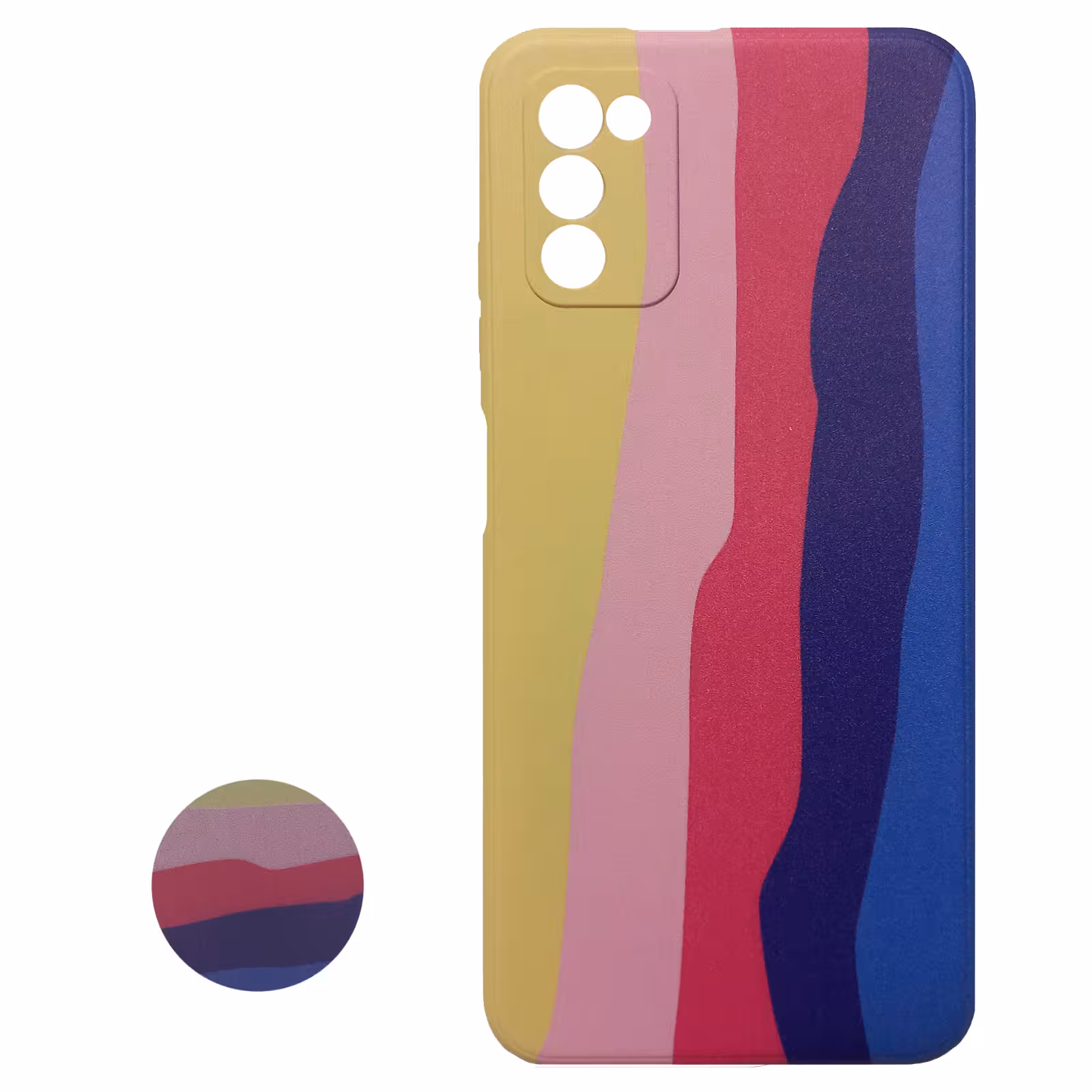 کاور مدل B0949 مناسب برای گوشی موبایل سامسونگ Galaxy A03s به همراه پاپ سوکت