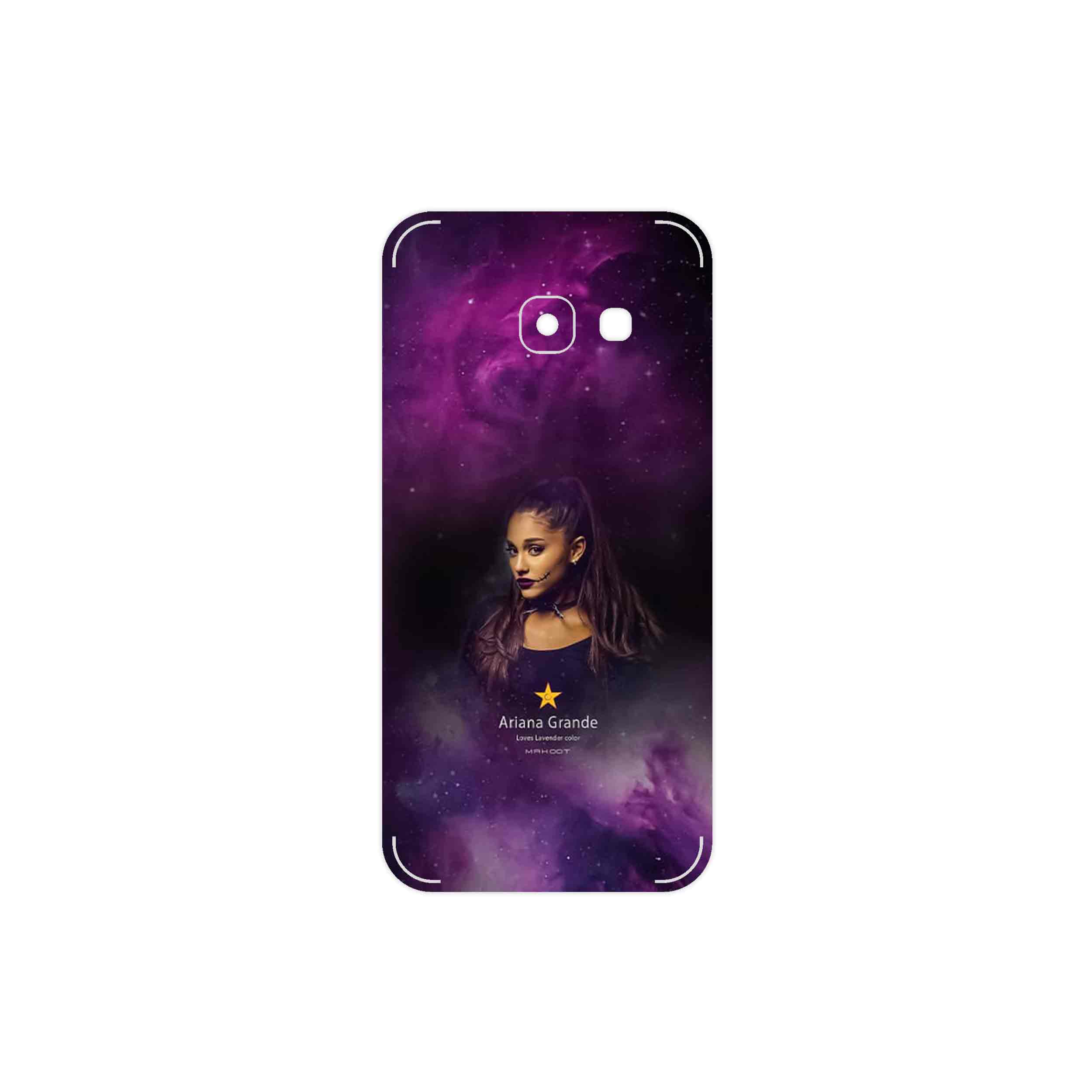 برچسب پوششی ماهوت مدل Ariana Grande مناسب برای گوشی موبایل سامسونگ Galaxy A3 2017
