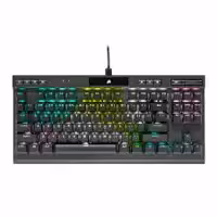 کیبورد مخصوص بازی کورسیر مدل  K70 RGB TKL  CHERRY MX Red