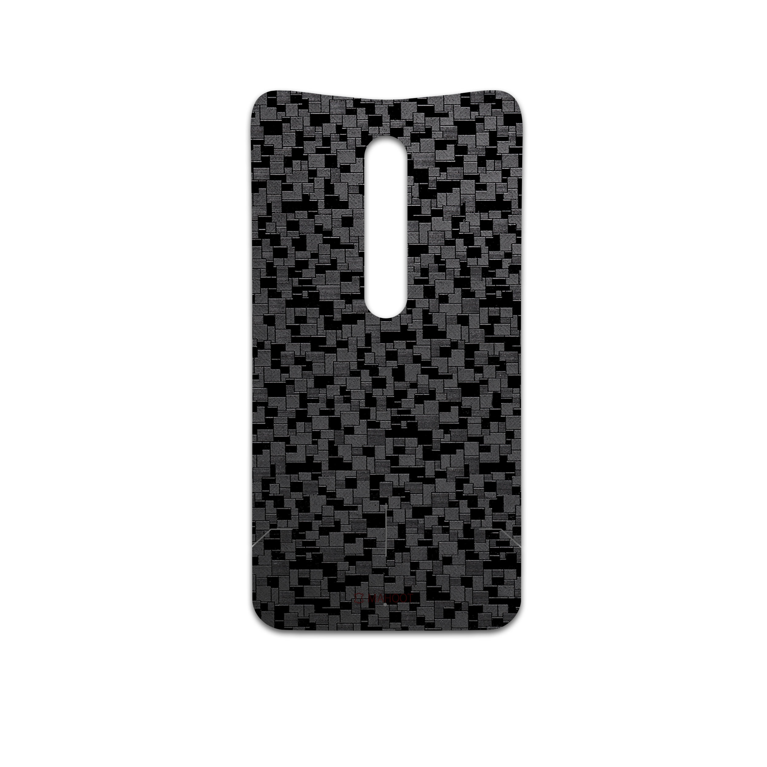 برچسب پوششی ماهوت مدل Black-Silicon مناسب برای گوشی موبایل موتورولا Moto X Style