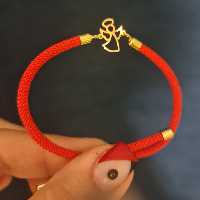 دستبند طلا طرح فرشته