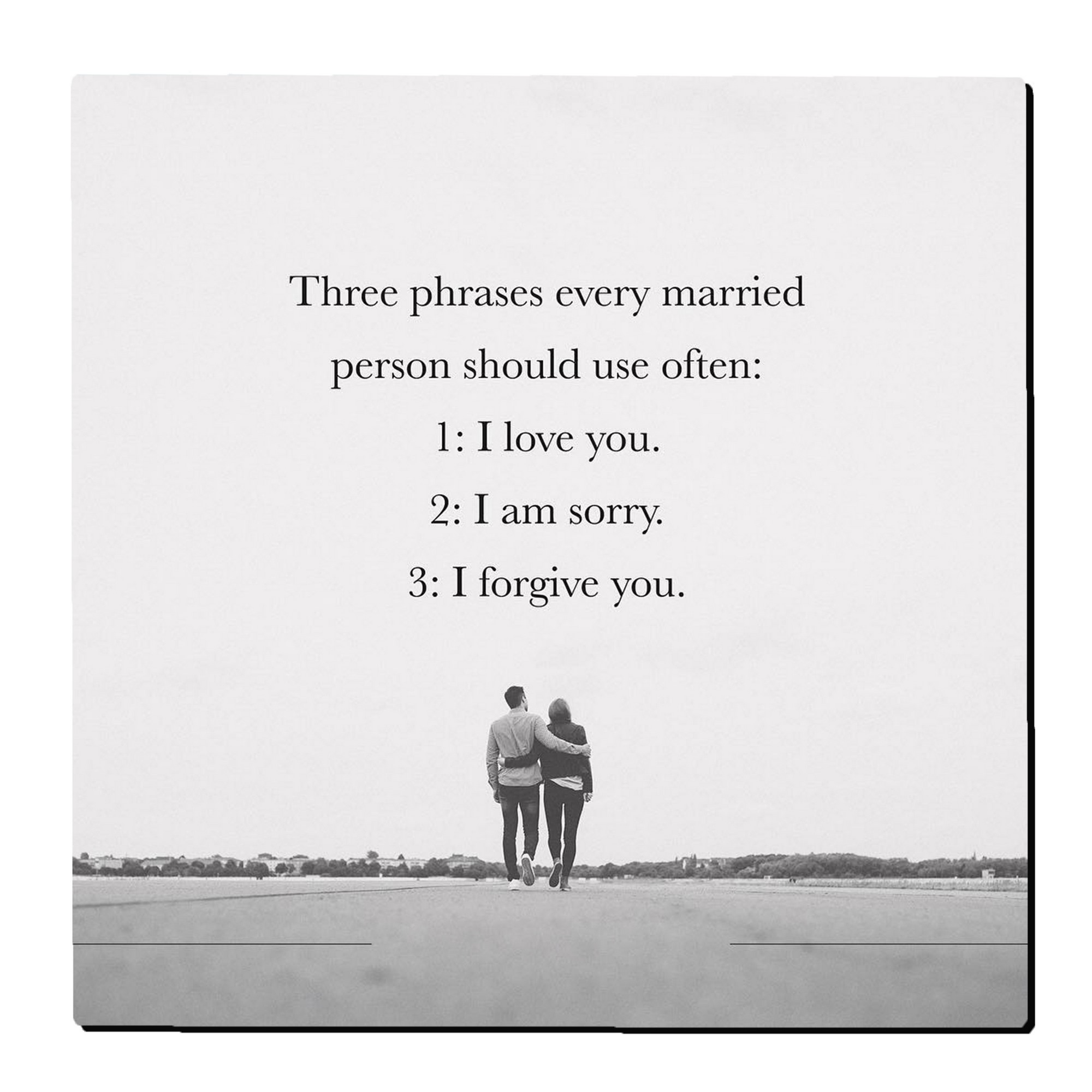 تابلو شاسی بکلیت طرح جمله انگیزشی عاشقانه مدل SH-s2165