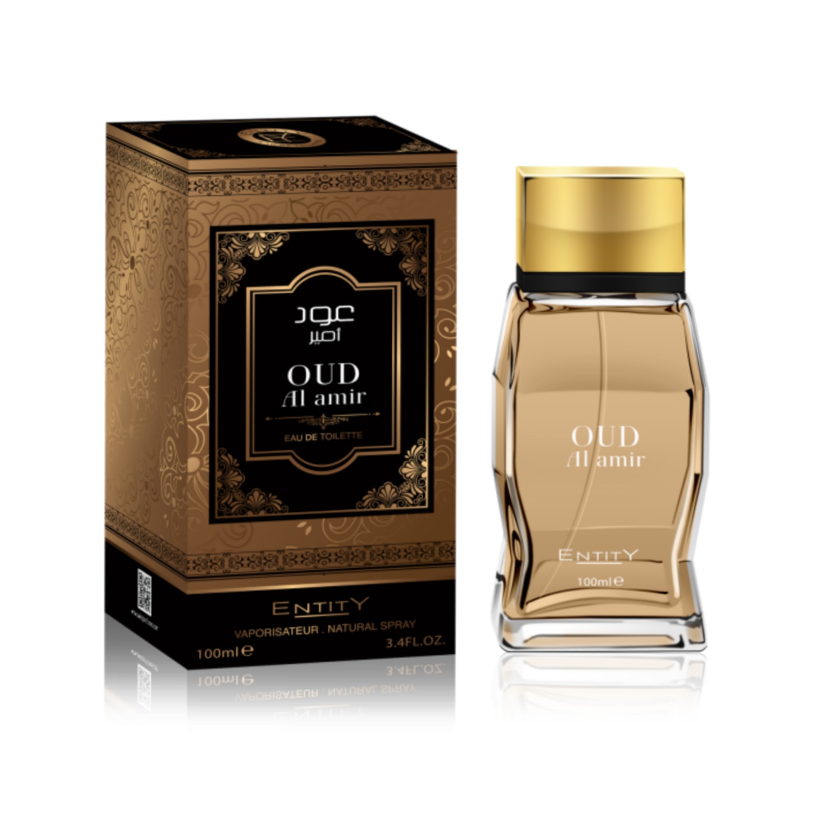 عطر 10 میل عود الامیر مردانه تلخ خنک