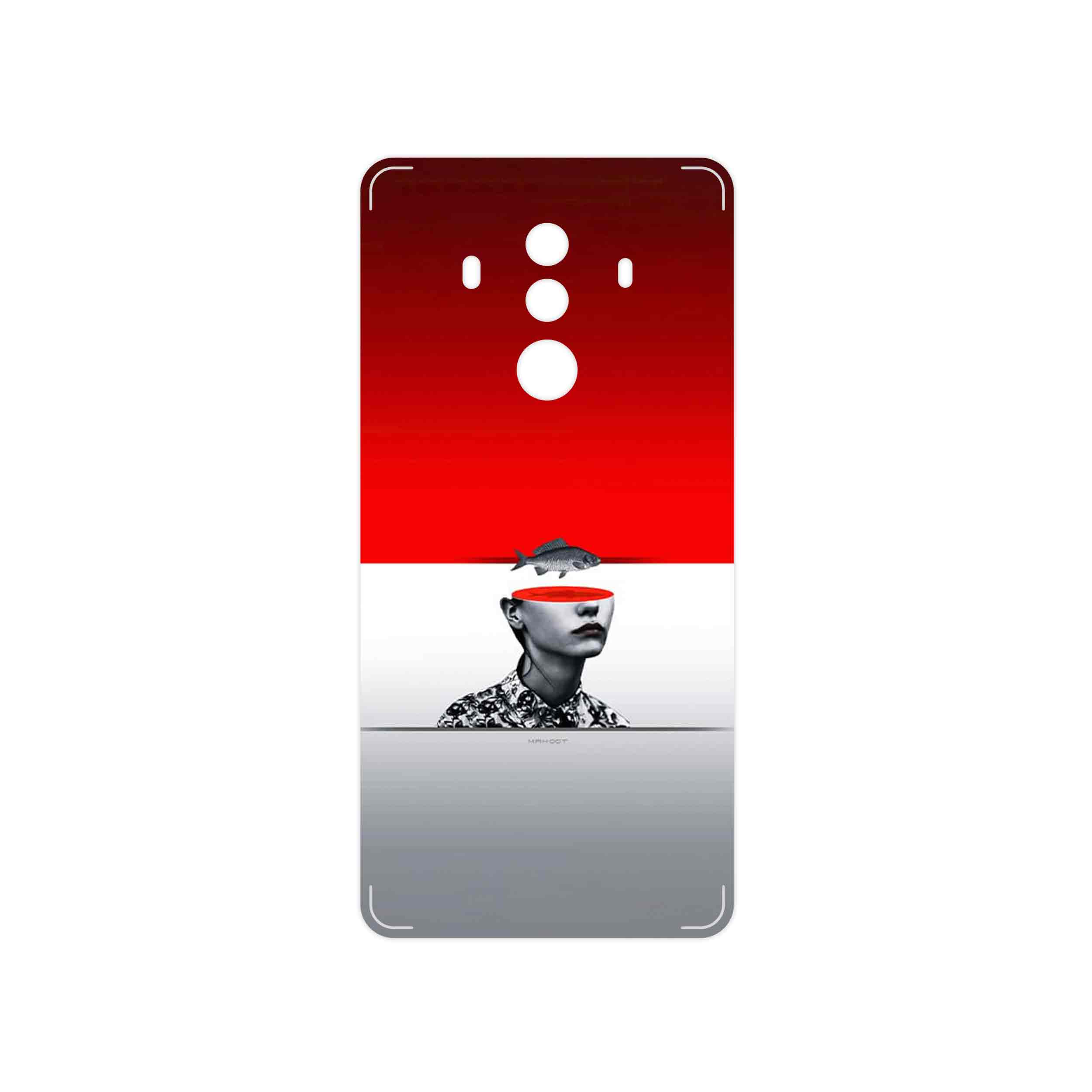 برچسب پوششی ماهوت مدل Collage of surreal Portrait of Women 1 مناسب برای گوشی موبایل هوآوی Mate 10 Pro