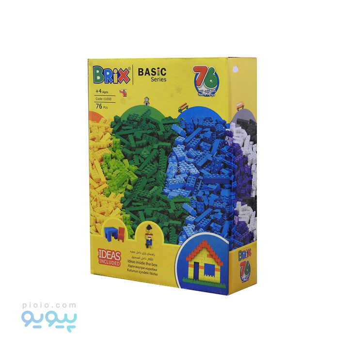 ساختنی بریکس 76 تکه