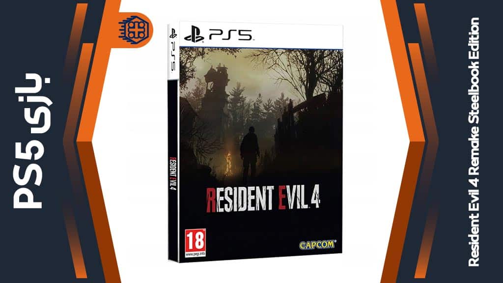 دیسک بازی Resident Evil 4 Remake SteelBook Edition – مخصوص PS5