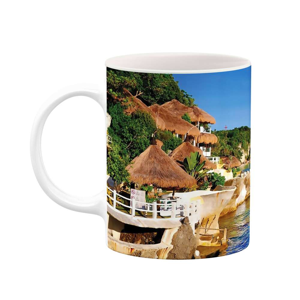 ماگ طرح شهر ساحلی مدل mgs07238