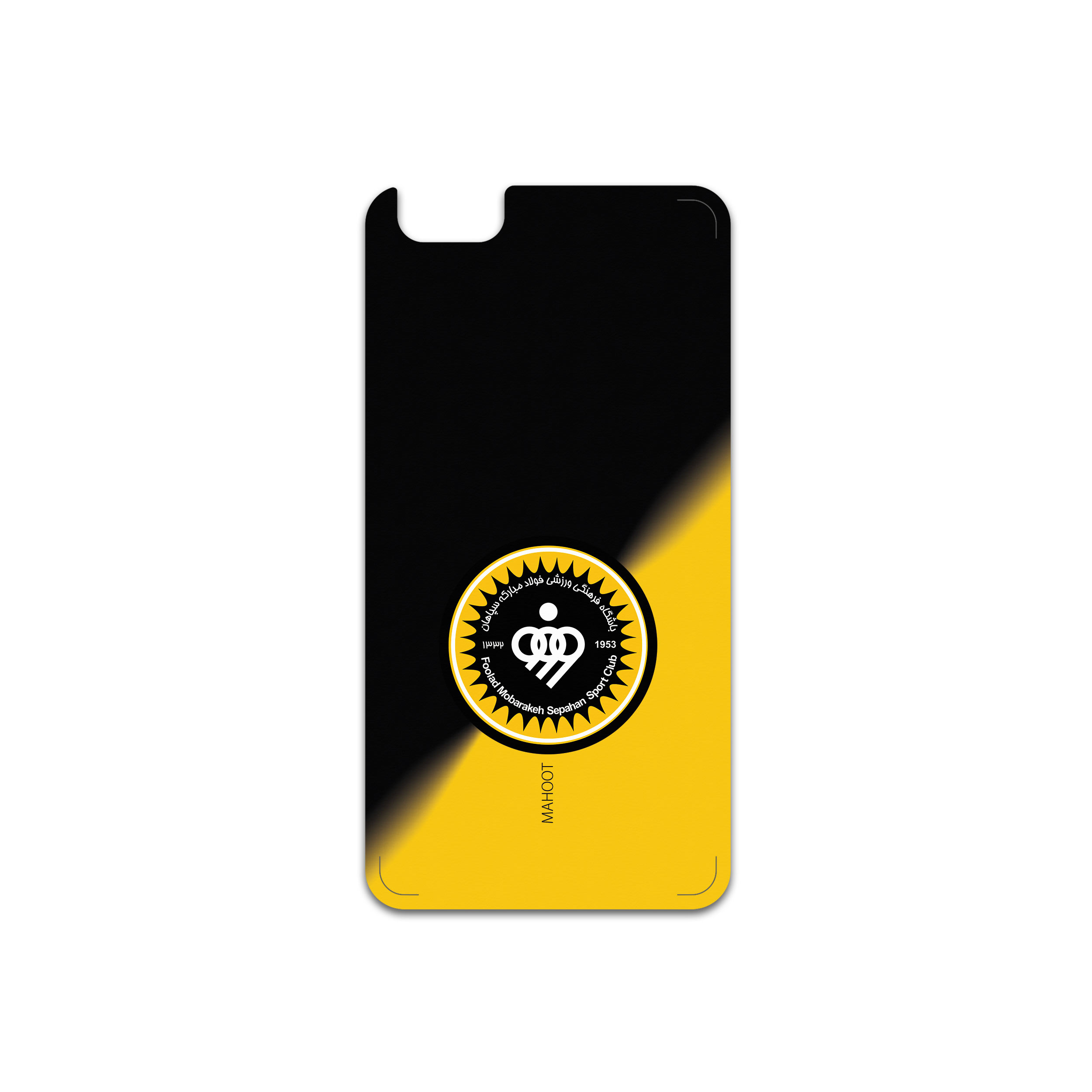 برچسب پوششی ماهوت مدل Sepahan-FC مناسب برای گوشی موبایل آنر 4X