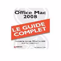 خرید و دانلود نسخه کامل کتاب Office Mac 2008