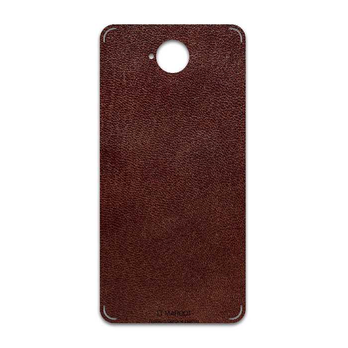 برچسب پوششی ماهوت مدل Natural-Leather مناسب برای گوشی موبایل مایکروسافت Lumia 650