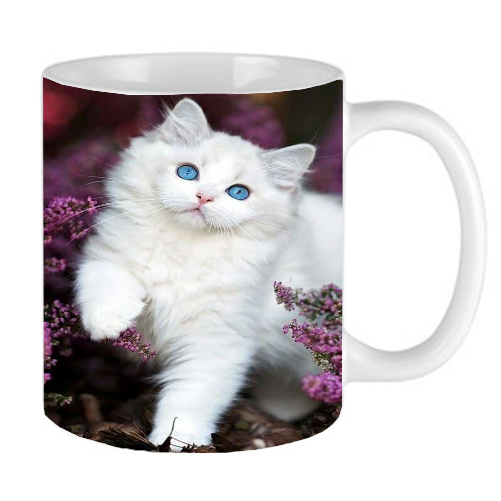 ماگ مدل گربه کوچولو فانتزی