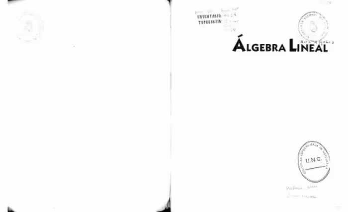 خرید و دانلود نسخه کامل کتاب Algebra lineal