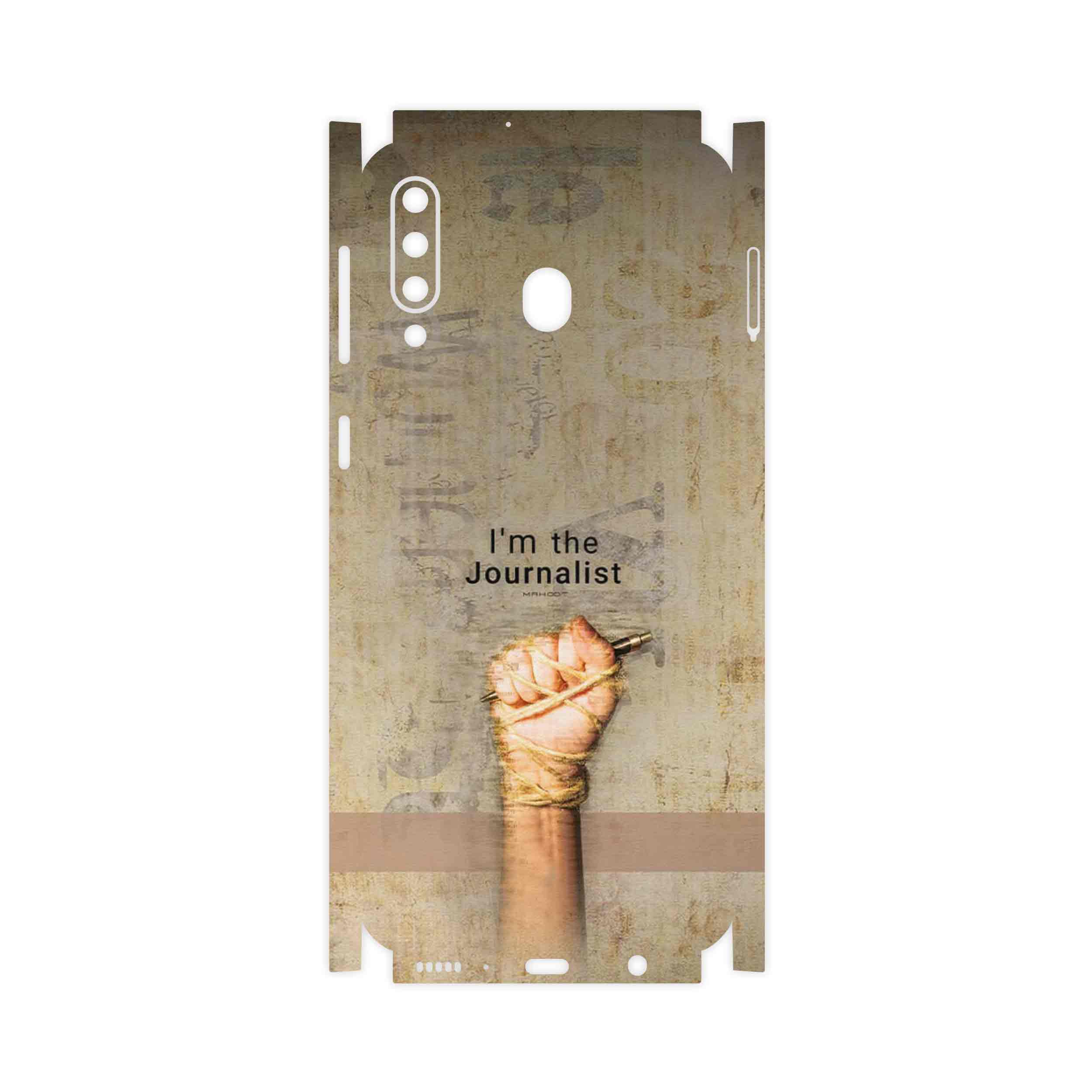 برچسب پوششی ماهوت مدل Journalist-FullSkin مناسب برای گوشی موبایل سامسونگ Galaxy M30