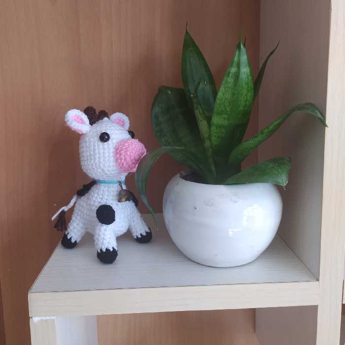 عروسک گاو نماد سال 1400