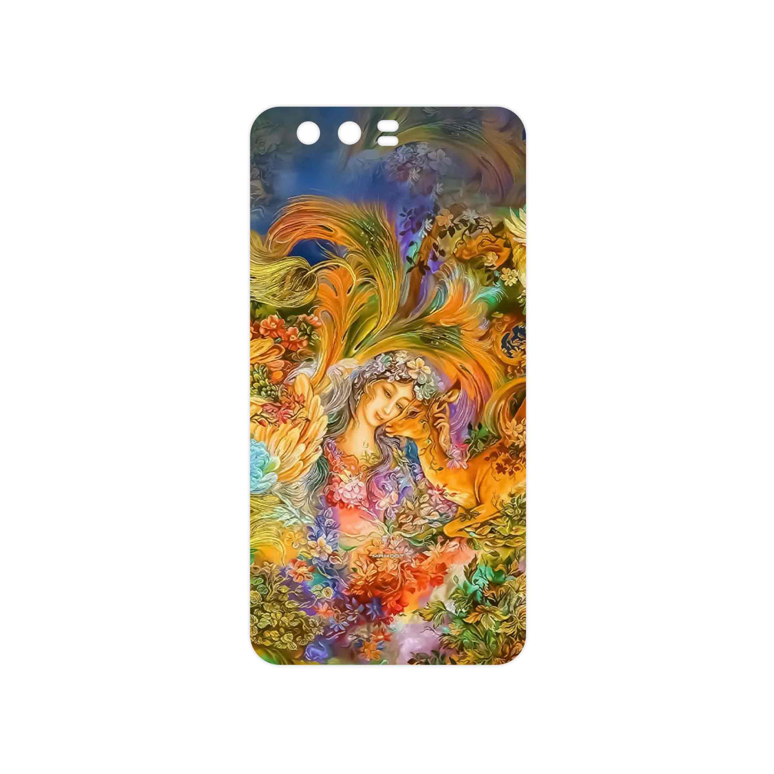 برچسب پوششی ماهوت مدل Persian miniature 3 مناسب برای گوشی موبایل آنر 9